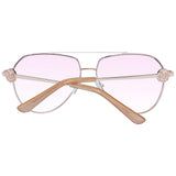Guess Rose Gold Metal Sunglasses