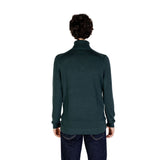 Calvin Klein Green Wool Turtleneck