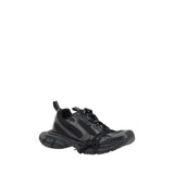 Balenciaga Black Polyester Athletic Sneakers