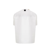 Emporio Armani White Cotton T-Shirt
