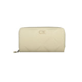 Calvin Klein Beige Polyester Women Wallet