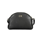 Calvin Klein Black Polyurethane Women Shoulder Bag