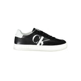 Calvin Klein Black Leather Women's Sneaker