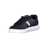 Tommy Hilfiger Blue Polyurethane Men Sneaker