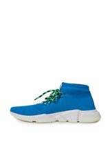 Balenciaga Blue Cotton Athletic Sneakers