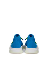 Balenciaga Blue Cotton Athletic Sneakers