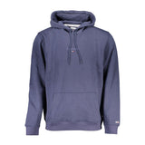 Tommy Hilfiger Blue Cotton Men's Sweatshirt with Hood