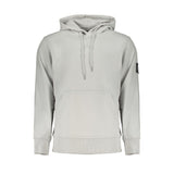 Calvin Klein Grigio Cotton Men's Sweatshirt