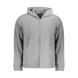 Calvin Klein Grigio Polyester Men Hoodie