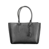 Calvin Klein Black Polyurethane Women Shoulder Bag