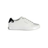 Calvin Klein Bianco Pelle Women Sneaker