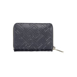 Tommy Hilfiger Blue Polyurethane Women Wallet