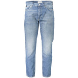 Calvin Klein Blu Cotton Mens Jeans