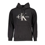 Calvin Klein Black Cotton Men Sweatshirt
