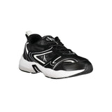 Calvin Klein Black Polyurethane Men's Sneaker