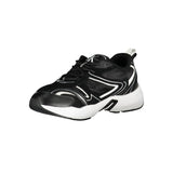 Calvin Klein Black Polyurethane Men's Sneaker