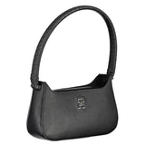 Tommy Hilfiger Black Polyurethane Women Handbag