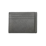 Calvin Klein Black Leather Mens Wallet Holder