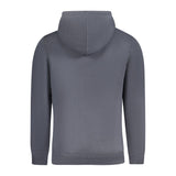 Calvin Klein Blu Cotton Men Sweatshirt