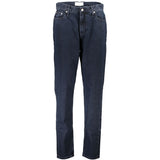 Calvin Klein Blu Cotton Women Jeans