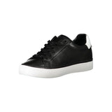 Calvin Klein Black Leather Women Sneaker