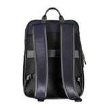 Tommy Hilfiger Blue Polyurethane Men's Backpack