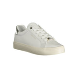 Calvin Klein Bianco Pelle Women Sneaker