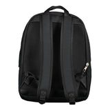 Tommy Hilfiger Black Polyester Men Backpack