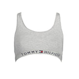Tommy Hilfiger Grigio Cotton Women's Sports Bra