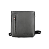Tommy Hilfiger Black Polyurethane Men's Shoulder Bag