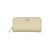 Calvin Klein Beige Polyurethane Women Wallet