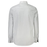 Calvin Klein Bianco Cotton Men's Shirt
