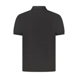 Calvin Klein Black Cotton Men Polo