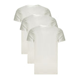 Calvin Klein White Cotton Men T-Shirt