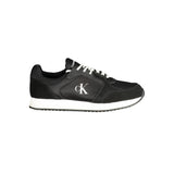 Calvin Klein Black Polyurethane Men's Sneaker