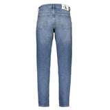 Calvin Klein Blu Cotton Men's Tapered Jean