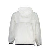 Tommy Hilfiger White Nylon Men's Waterproof Jacket
