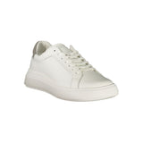 Calvin Klein White Polyurethane Men Sneaker