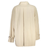 Tommy Hilfiger Beige Cotton Womens Trench Coat