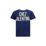 Valentino Blue Cotton Sportswear