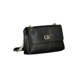 Calvin Klein Black Polyurethane Women's Handbag