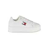 Tommy Hilfiger White Leather Women Sneaker