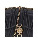 Versace Black Calf Leather Bos Taurus Shoulder Bag