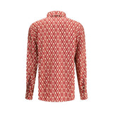 Valentino Multicolor Silk Pattern Shirt