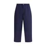 Moncler x Donald Glover Blue Cotton Casual Pants