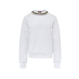 Gucci White Cotton Sweatshirt