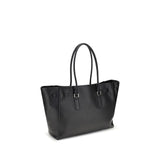 Michael Kors Black Calf Leather Bos Taurus Shoulder Bag