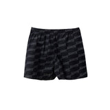 Balenciaga Black Cotton Bermuda Shorts