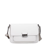 Michael Kors White Leather Crossbody Bag
