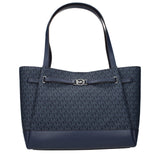 Michael Kors Blue Fabric Shoulder Bag
